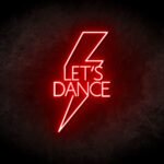 Lets Dance Neon Sign - Neonreclame borden