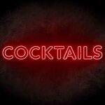 Cocktails neon sign - LED neon reclame bord