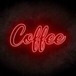 Coffee Neon Sign - Neonreclame borden
