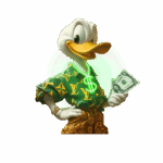 DAGOBERT DUCK – Neon Pop Art