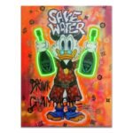 CHAMPAGNE – NEON WALL ART