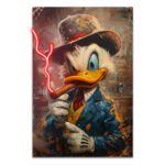 DAGOBERT DUCK SIGAR – NEON ART