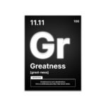 GREATNESS – Neon Motivational Art