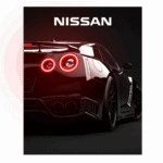 NISSAN GTR – Neon Car Art