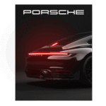 PORSCHE – Neon Car Art