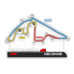 Yas Marina, Abu Dhabi – F1 NEON RACE TRACK